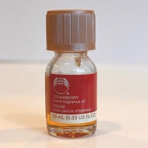 The Body Shop Strawberry Home Fragrance Oil Bottle Size 10ml 0.33oz 80% Full